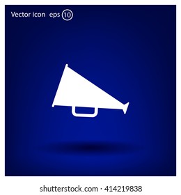 loudspeaker icon . Vector Eps 10
