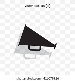 loudspeaker icon . Vector Eps 10