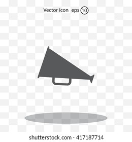 loudspeaker icon . Vector Eps 10