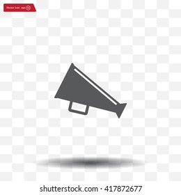loudspeaker icon . Vector Eps 10