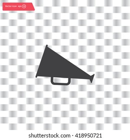 loudspeaker icon . Vector Eps 10