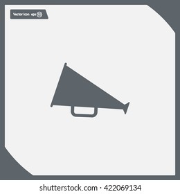 loudspeaker icon . Vector Eps 10