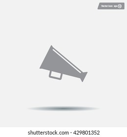 loudspeaker icon . Vector Eps 10