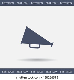 loudspeaker icon . Vector Eps 10