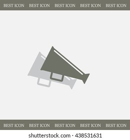 loudspeaker icon . Vector Eps 10