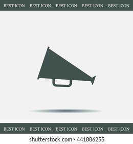 loudspeaker icon . Vector Eps 10