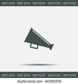 loudspeaker icon . Vector Eps 10