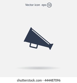 loudspeaker icon . Vector Eps 10