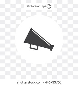 loudspeaker icon . Vector Eps 10