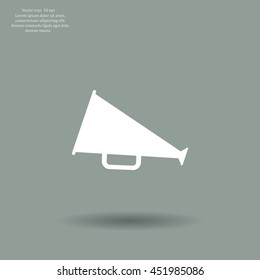 loudspeaker icon . Vector Eps 10