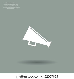 loudspeaker icon . Vector Eps 10