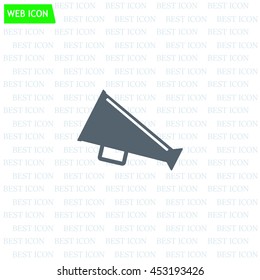 loudspeaker icon . Vector Eps 10