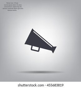 loudspeaker icon . Vector Eps 10