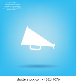 loudspeaker icon . Vector Eps 10