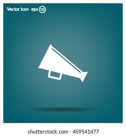 loudspeaker icon . Vector Eps 10