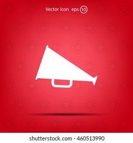 loudspeaker icon . Vector Eps 10