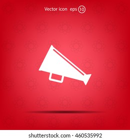 loudspeaker icon . Vector Eps 10