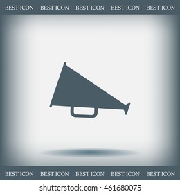 loudspeaker icon . Vector Eps 10