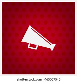 loudspeaker icon . Vector Eps 10