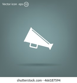 loudspeaker icon . Vector Eps 10
