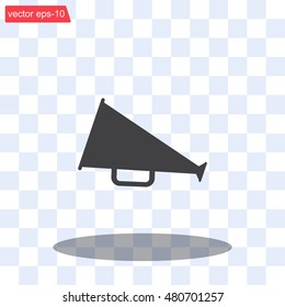 loudspeaker icon . Vector Eps 10