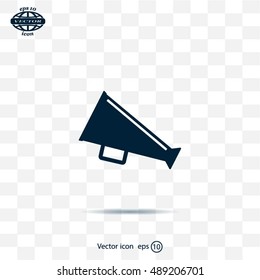 loudspeaker icon . Vector Eps 10