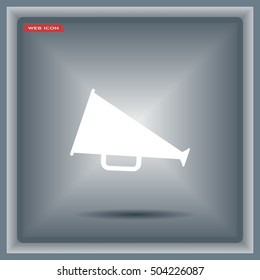 loudspeaker icon . Vector Eps 10