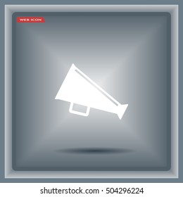 loudspeaker icon . Vector Eps 10