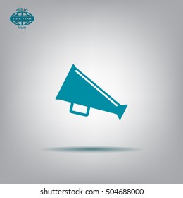 loudspeaker icon . Vector Eps 10