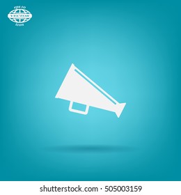 loudspeaker icon . Vector Eps 10