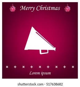 loudspeaker icon . Vector Eps 10