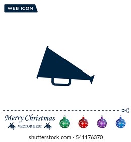 loudspeaker icon . Vector Eps 10