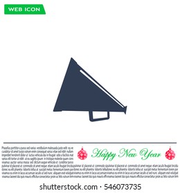 loudspeaker icon . Vector Eps 10
