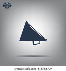 loudspeaker icon . Vector Eps 10