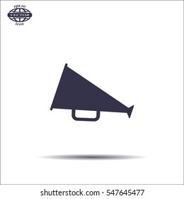 loudspeaker icon . Vector Eps 10