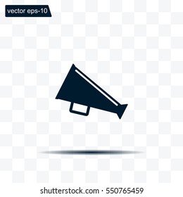 loudspeaker icon . Vector Eps 10