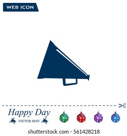 loudspeaker icon . Vector Eps 10