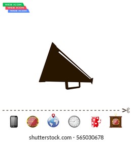 loudspeaker icon . Vector Eps 10