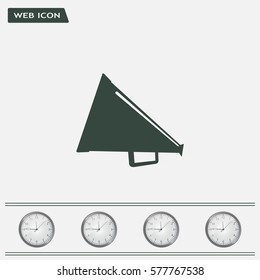 loudspeaker icon . Vector Eps 10