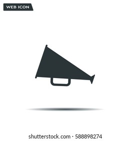 loudspeaker icon . Vector Eps 10