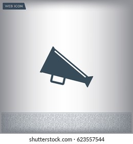 loudspeaker icon . Vector Eps 10