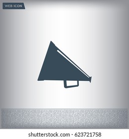 loudspeaker icon . Vector Eps 10