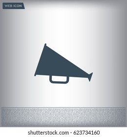 loudspeaker icon . Vector Eps 10