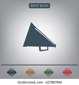 loudspeaker icon . Vector Eps 10