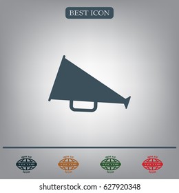 loudspeaker icon . Vector Eps 10