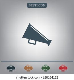 loudspeaker icon . Vector Eps 10
