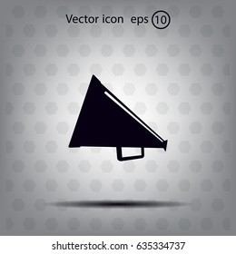 loudspeaker icon . Vector Eps 10