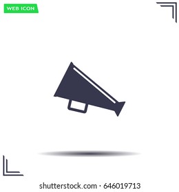 loudspeaker icon . Vector Eps 10