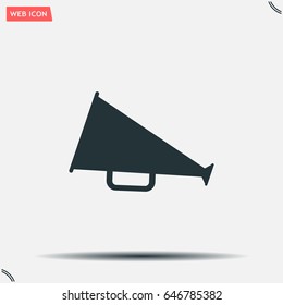 loudspeaker icon . Vector Eps 10