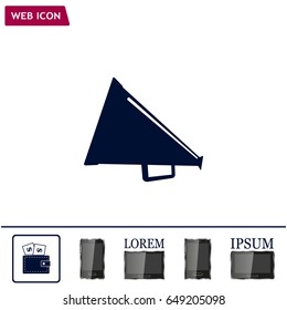 loudspeaker icon . Vector Eps 10